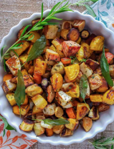 Roasted Root Vegetables with Herbs